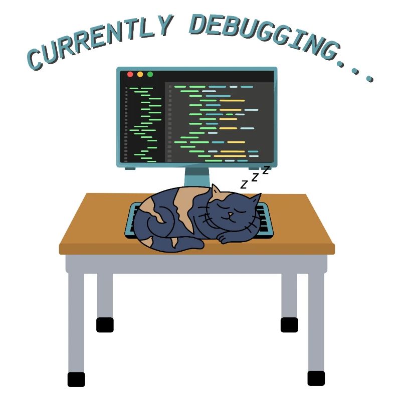 Débogage Cat sur le moniteur