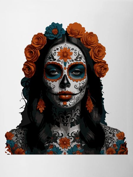 Sugar Skull Floral Queen