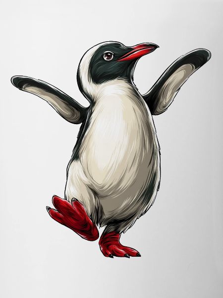 Cheerful Penguin :)