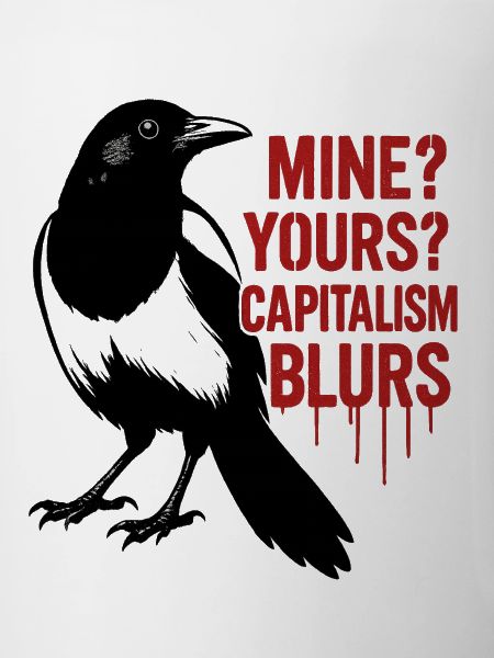 Magpie against capitalism