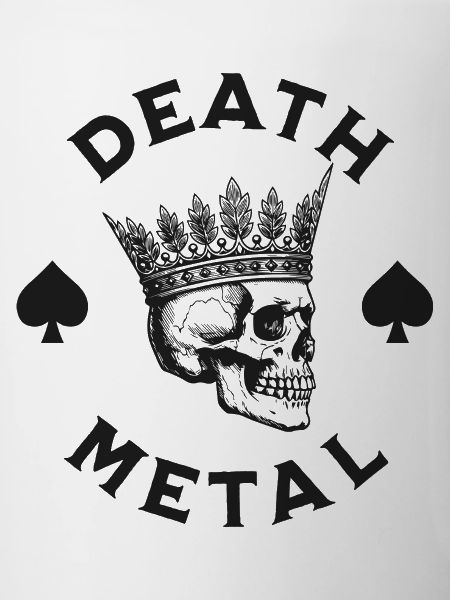 Crowned Skull Death Metal