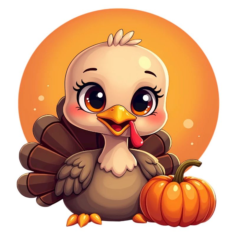 Bébé dinde de Thanksgiving