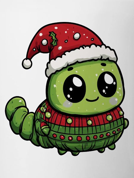 Worm Christmas Xmas