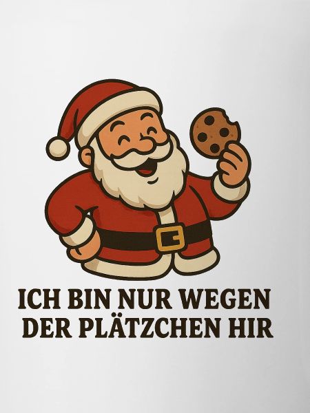 Santa Cookie Saying
