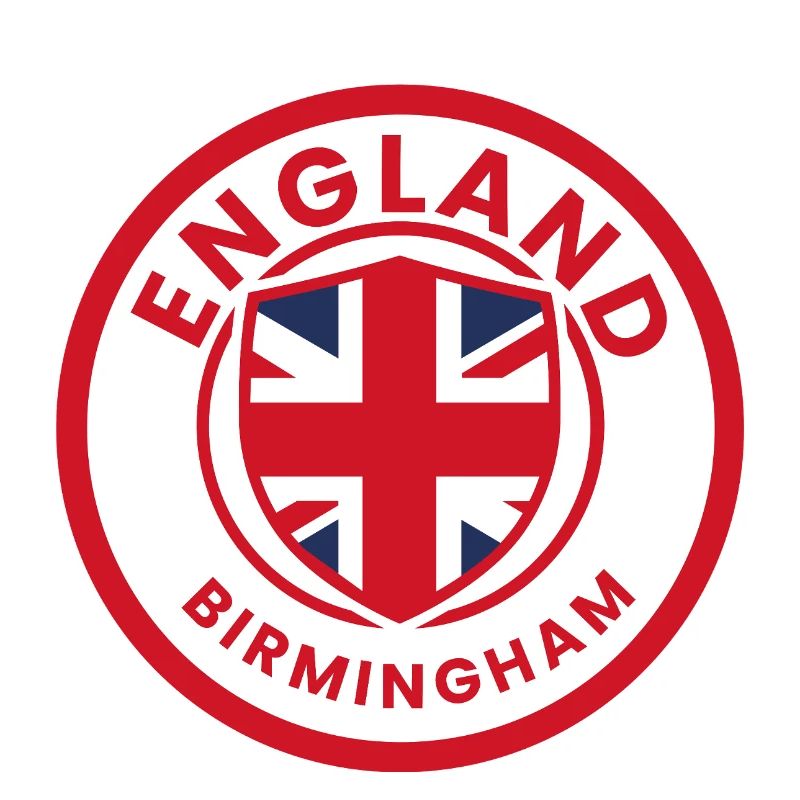 Drapeau emblème de l’Angleterre de Birmingham