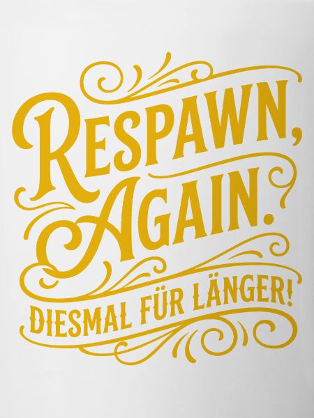 Respawn Again Gaming Diction Design