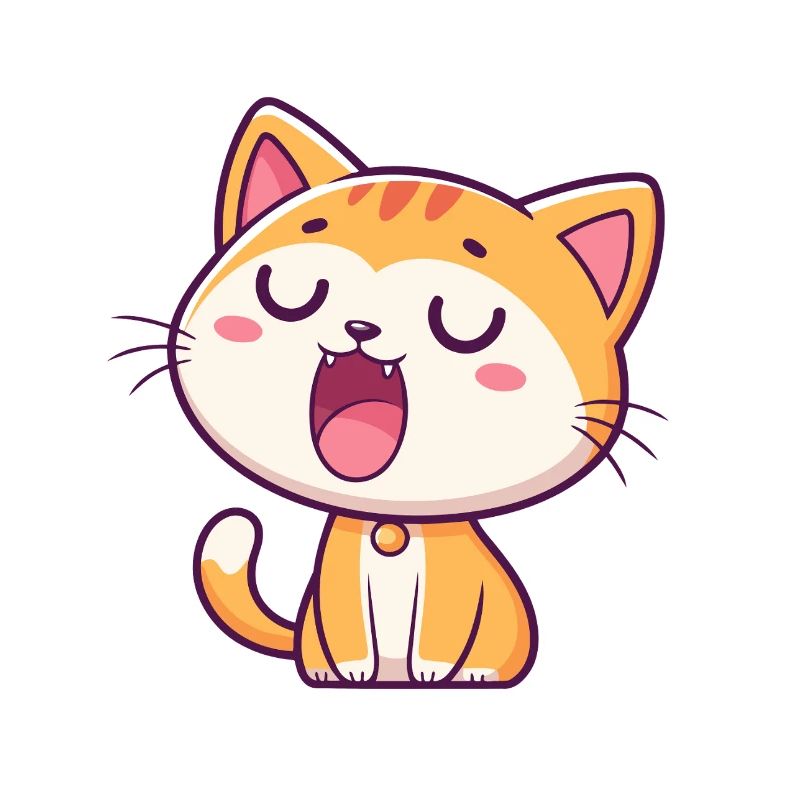 Cute Kitten Smiling