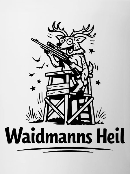 Verrückter Hirsch Waidmannsheil