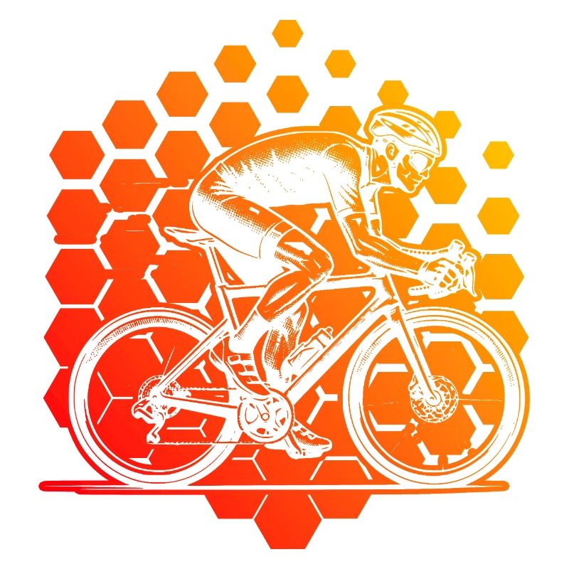 Graphique vélo de route pour vélo de route