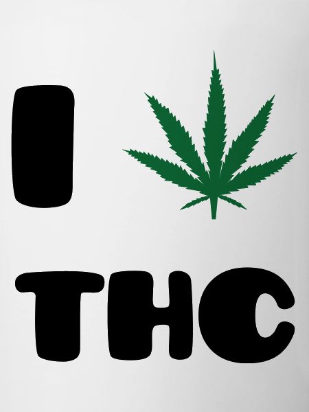 I Love THC - Weed - Cannabis