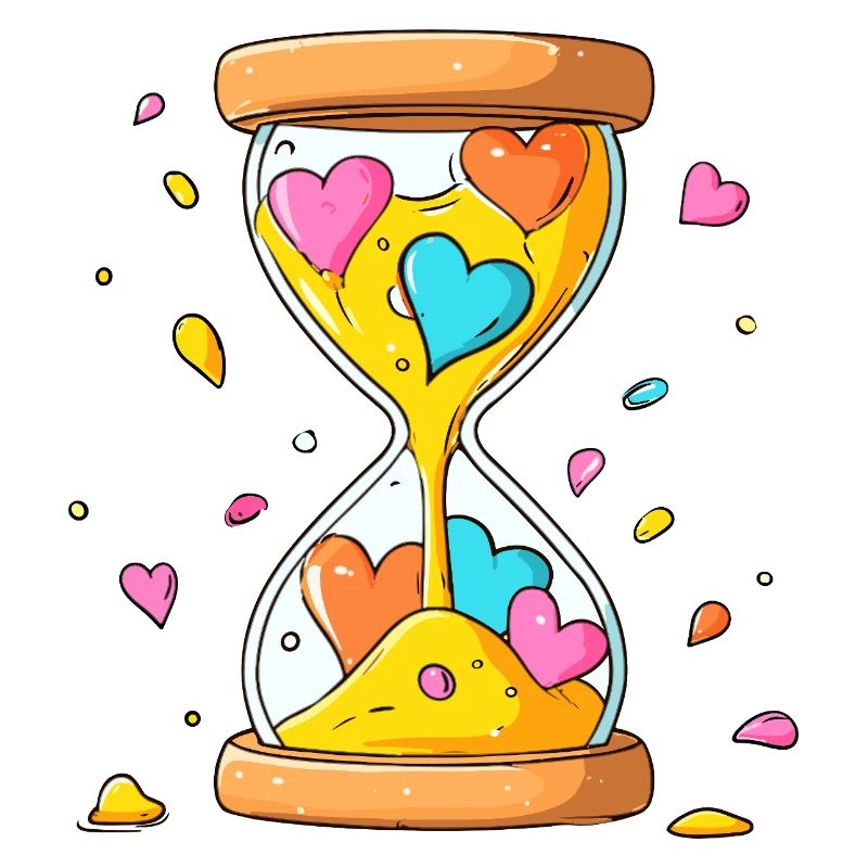 Herzzeit Sanduhr