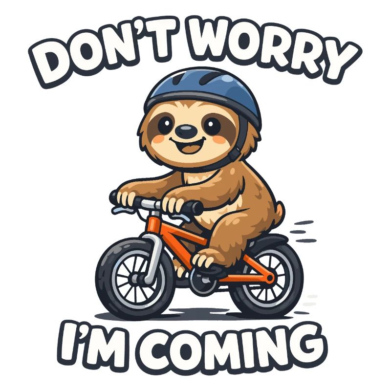 Cadeau d’anniversaire du vélo Sloth