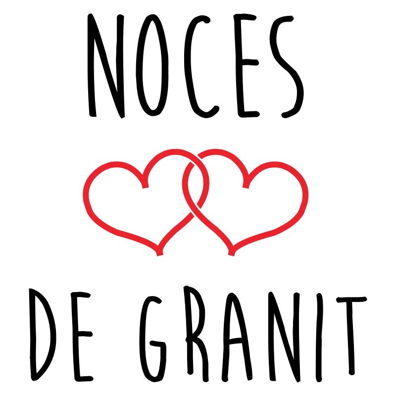 Cadeau Noces de Granit 90 Ans Mariage Amour Pur