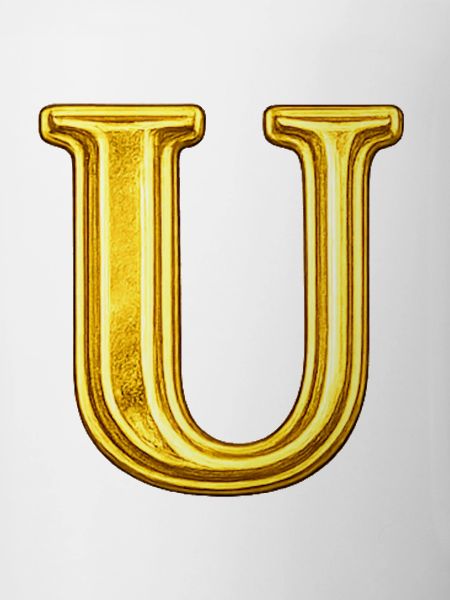Golden U Monogram