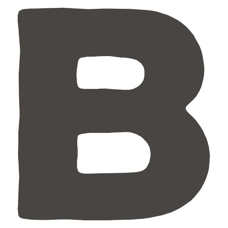 Minimal Letter A Bold Monogram Typographie