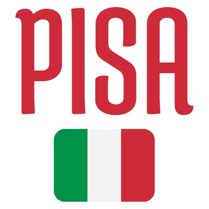 Drapeau italien de Pise