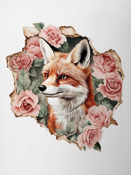 Renard aux roses