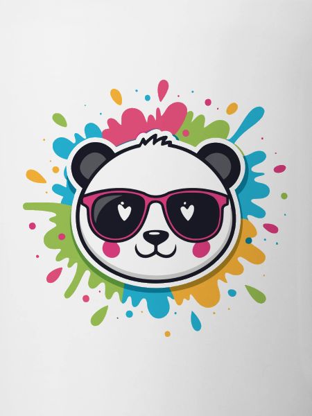 Panda Pop Farb-Spritzbrille