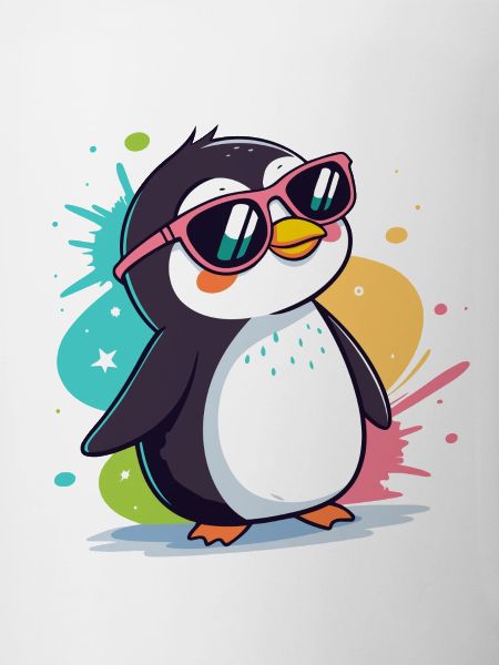 Penguin cool pop roseglasses