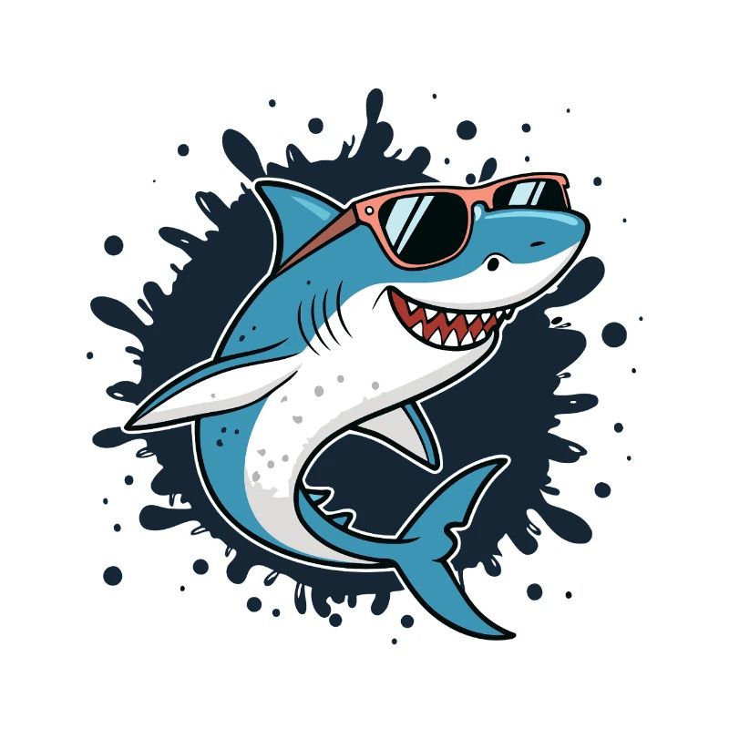 Cool Shark Ink Blast Sonnenbrille