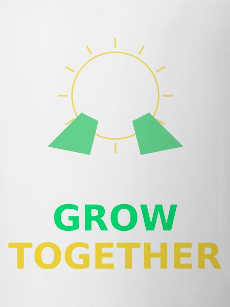 Grow Together Sun Symbol