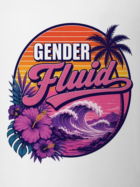 Pride Month LGBTQ -  Gender Fluid