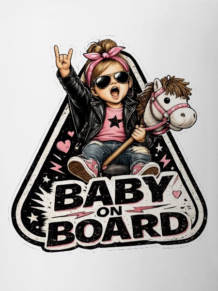 Baby on Board Rocker Style