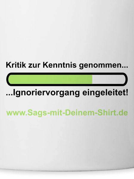 Ignoriervorgang - Promotion