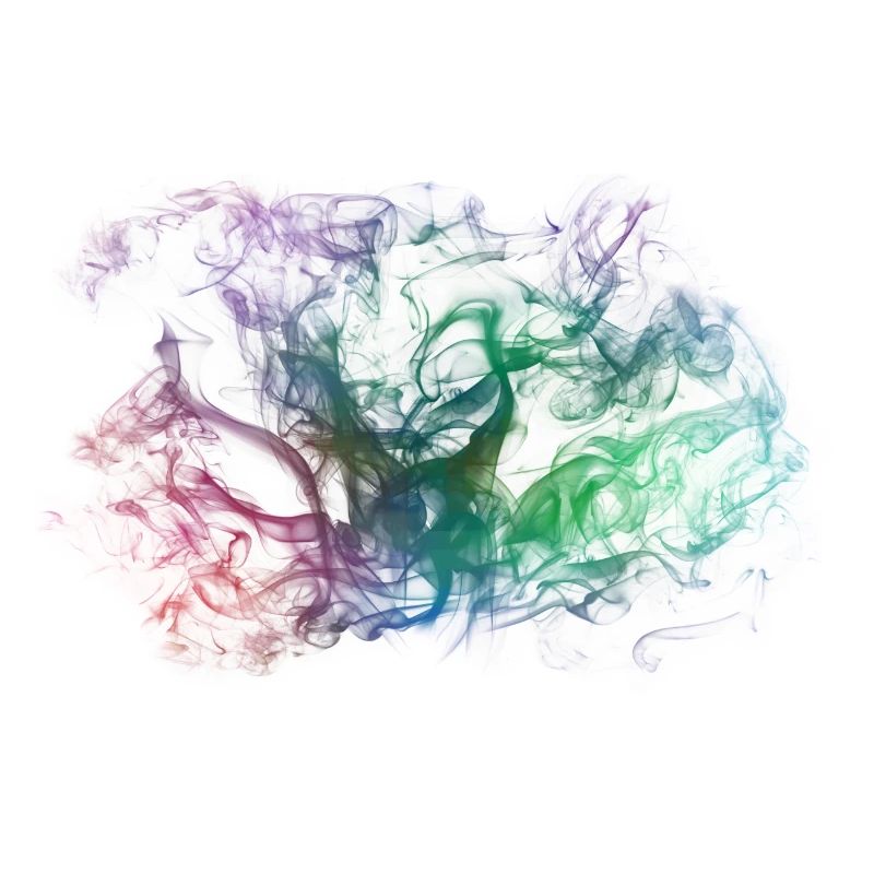 Fumée colorée