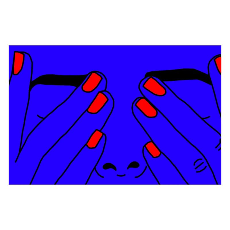 Face blue