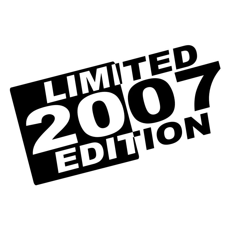 year 2007 limited edition