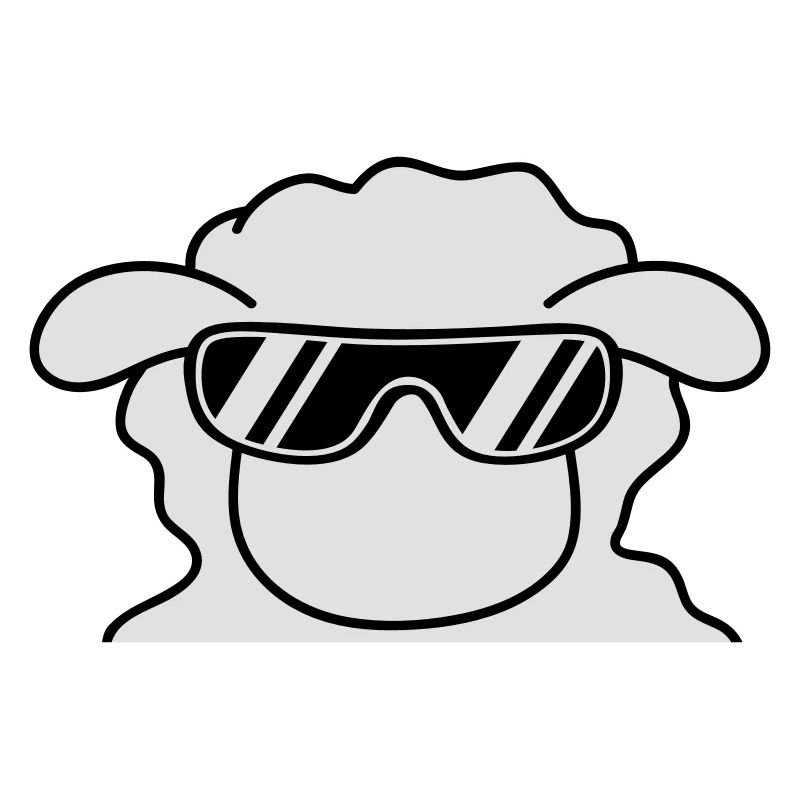 Cool Sheep Head