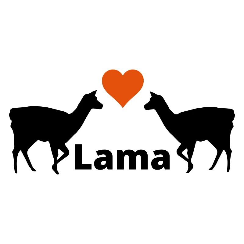 Lama Duo - Cœur & Lama