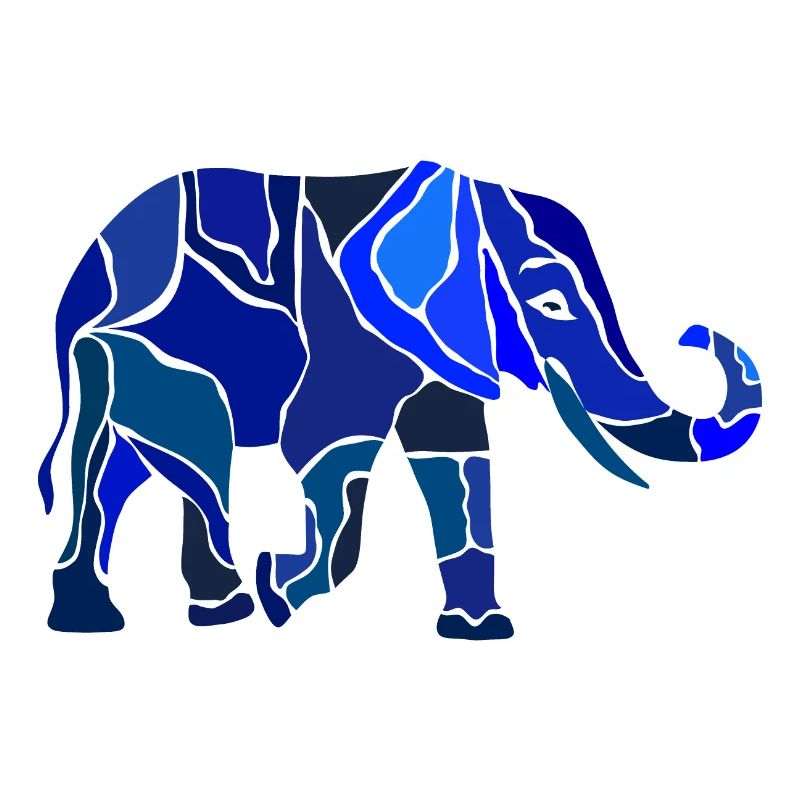 Mosaïque d'éléphant
