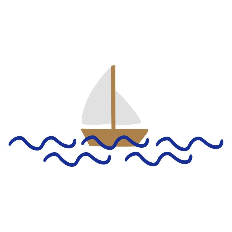 ship with waves