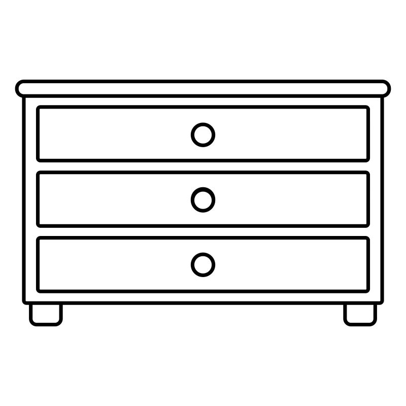 Tiroirs de meubles Commode Design