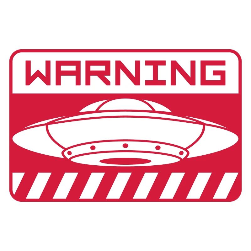 UFO's Shield Warning Saucer