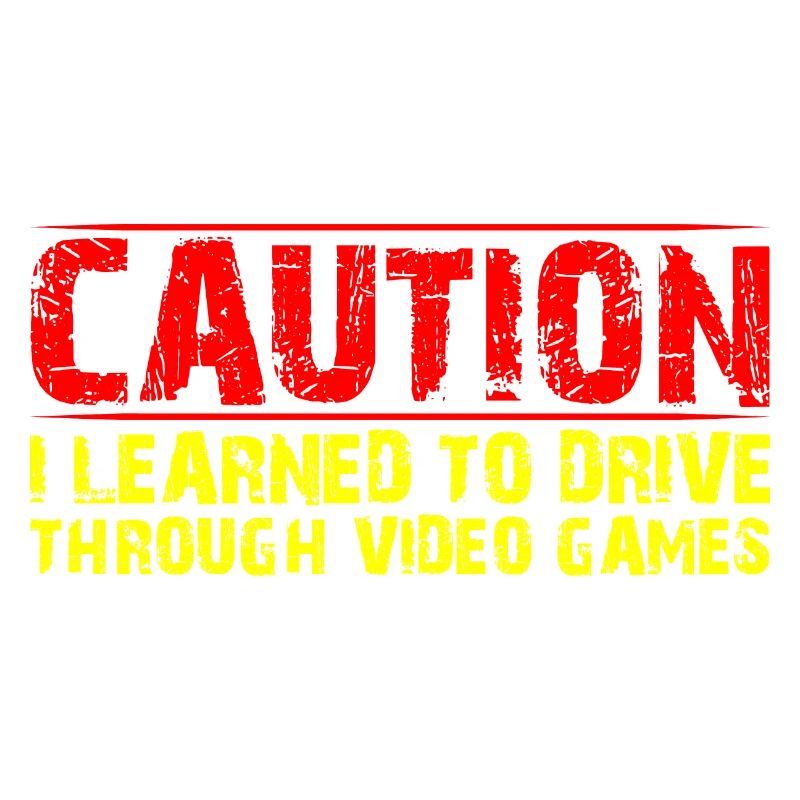 Caution I learned to drive through video games 4
