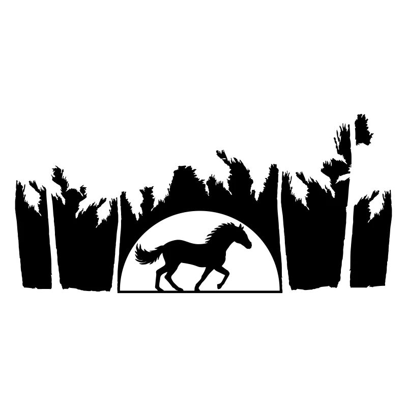 Plage Palm Sun Horse
