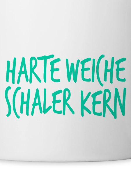 harte weiche schaler kern
