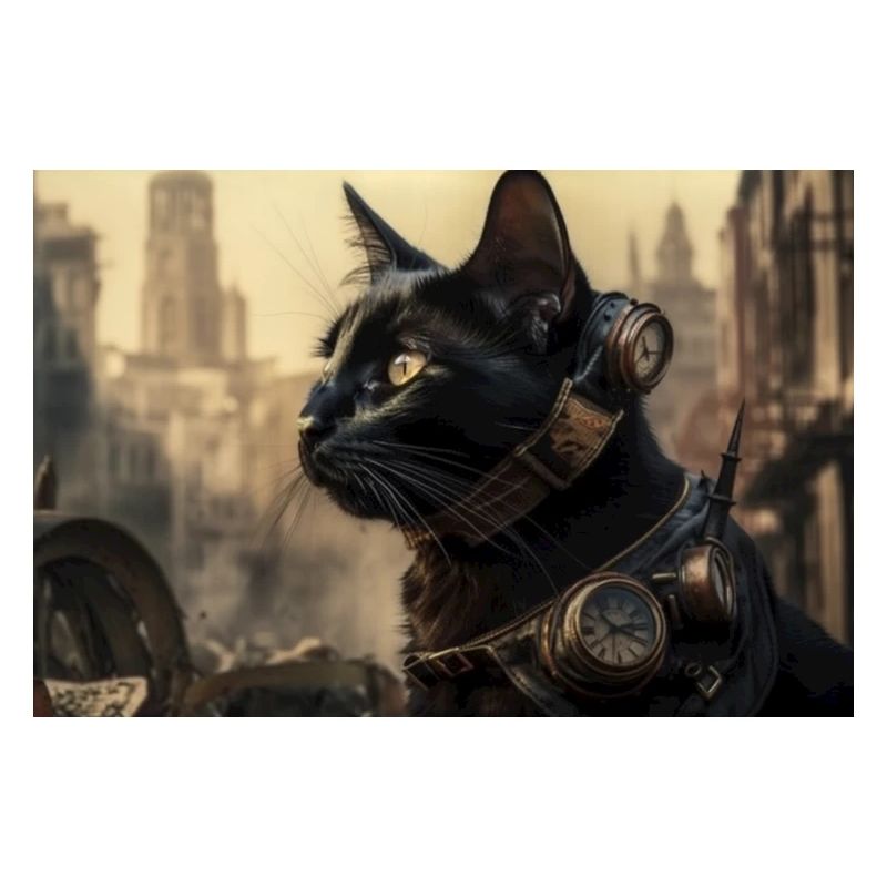 Noir chat 8