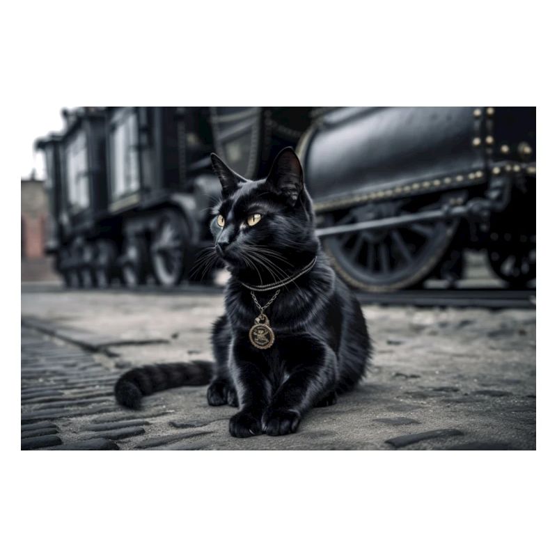 Noir chat 6