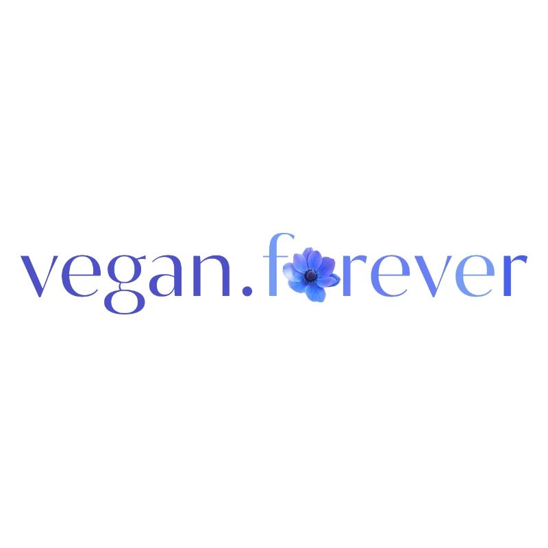 Vegane ewige blaue Blume