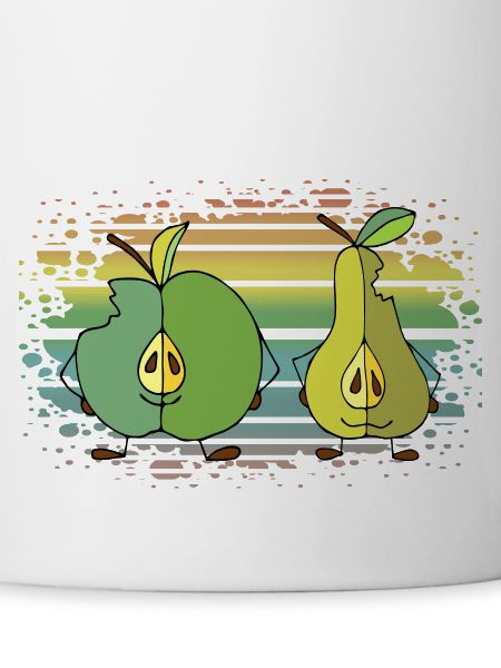 Apple and pear