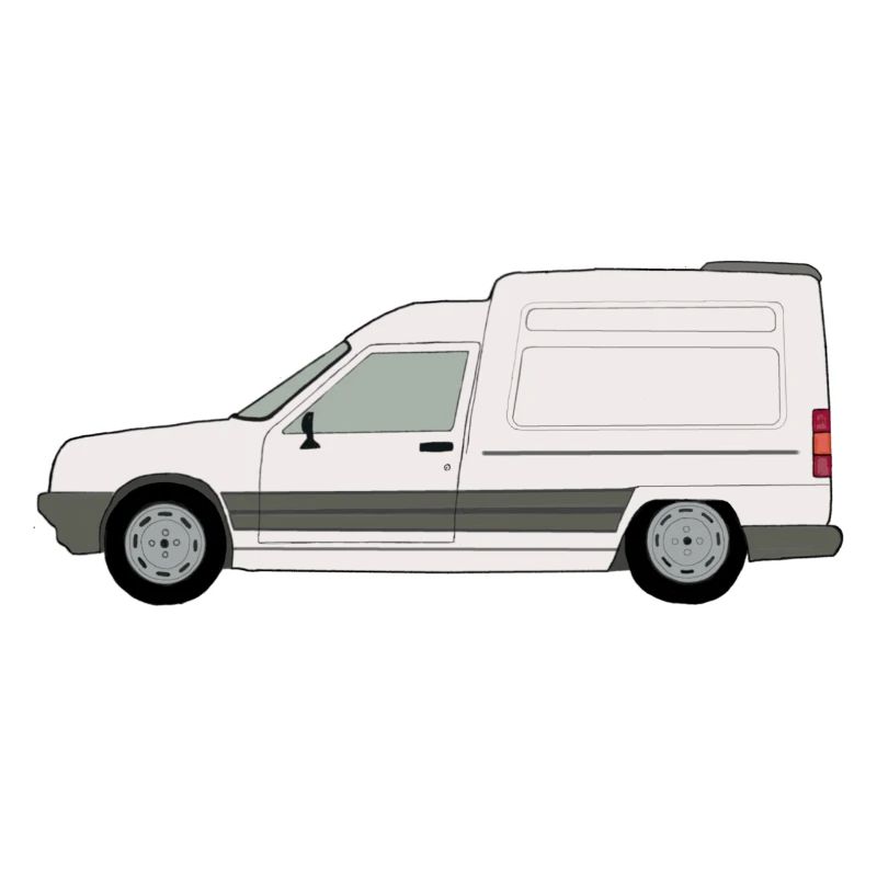 Van blanc français