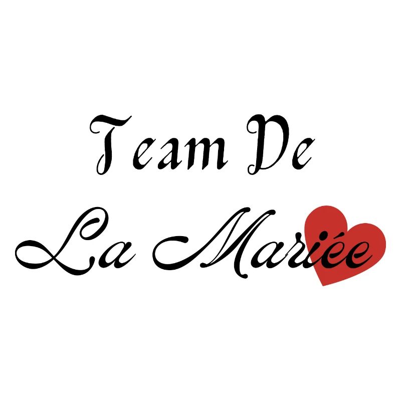 team de la Mariée