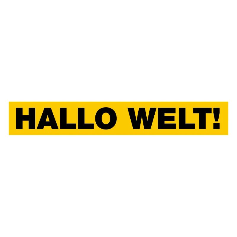Hallo Welt!