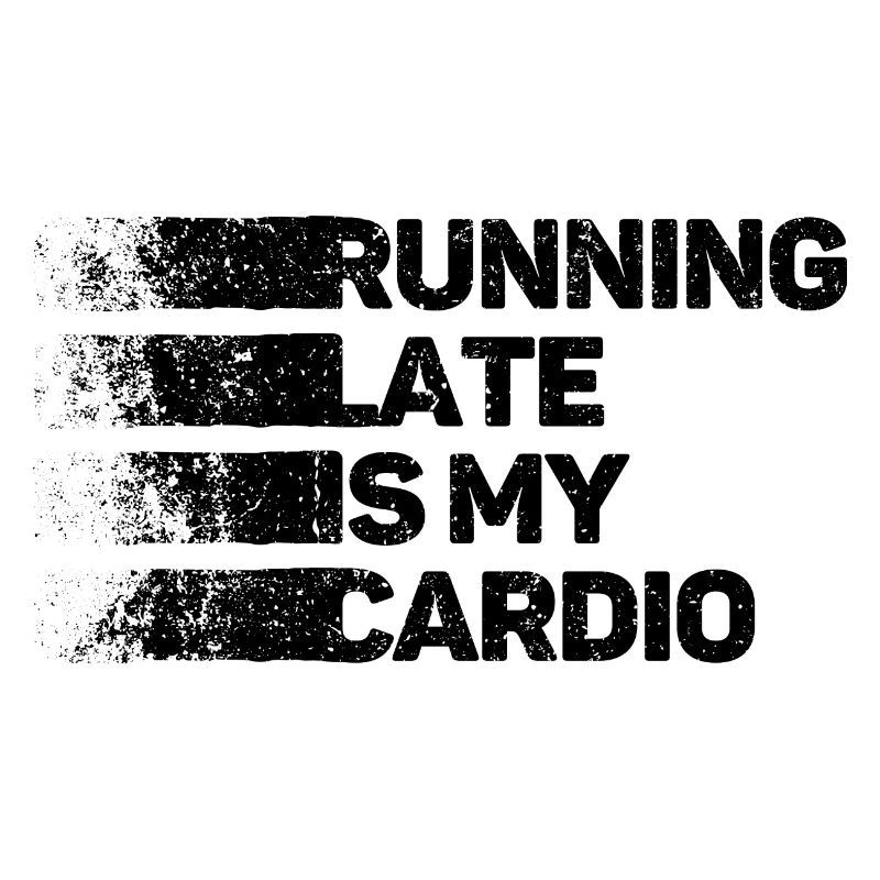 Courir en retard, c’est mon cardio