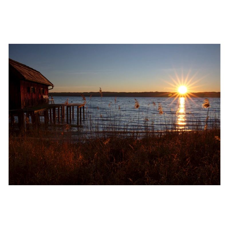 Lever du soleil au lac Ammersee