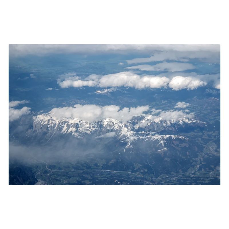 Cloud Formations and the alps near the Zugspitze
